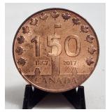 Canada 150 Copper Token