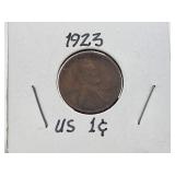 1923 Lincoln Wheat Penny US