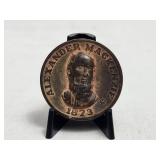 Canada PM A. Mackenzie Ultra High Relief Token