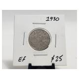 1930 5 Cents Canada