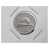 1968 Canada Prooflike 5 Cents