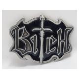 Belt Buckle - Bitch