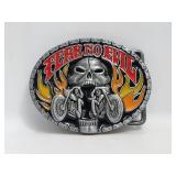 Belt Buckle - Fear No Evil