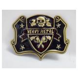 Belt Buckle - Heavy Metal