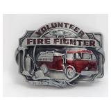 Belt Buckle - Volunteer Fire Fighter