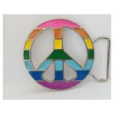 Belt Buckle - Peace