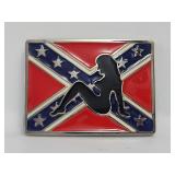 Belt Buckle - Confederate - Lady Rebel