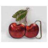 Belt Buckle - Cherries
