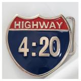 Belt Buckle - Highway 4:20