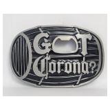 Belt Buckle - Got Corona?