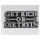 Belt Buckle - Get Rich or Die Tryin