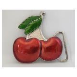 Belt Buckle - Cherries