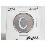 2009 1909 Montreal Canadians Hockey 50c Canada