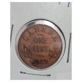 1929 High 9 Variety Cent Canada Rare