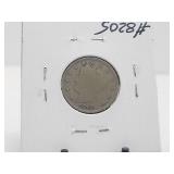 US 1908 Liberty Nickel 5c