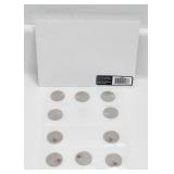 2012 Laura Secord 25c UNC Set Canada