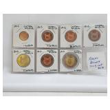 2013 Aztec Central America Coin Set