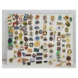 Lapel Pins Lot of 113