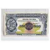 Great Britain Military 5 Pounds