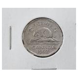 1962 Double Date 5 Cents