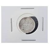 1901 Silver 5 Cents Canada Victoria