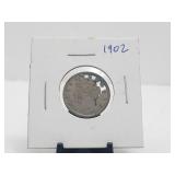 US 1902 Liberty Nickel 5c Carved