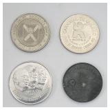 Canada Tokens Lot of 4