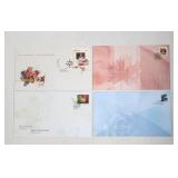 Queen Elizabeth Stamp Covers Canada