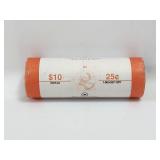 2006 Color Breast Cancer 25c RCM Roll