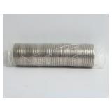 2001P BU Canada 5 Cents Bank Roll of 40