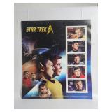 Star Trek Stamp Sheet Canada