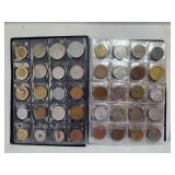 Large International Coin collection in Album