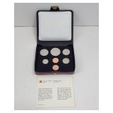 1980 Double Cent Specimen Set Canada