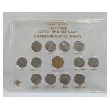 1867-1992 125th Ann. Coin Set Canada