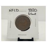 1920 Newfoundland Large Cent King George V