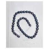 Blue Grey Asian Pearl Strand