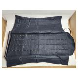 Leather Jewelry Mat with Clasps Storage VTG