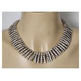 438 Rhinestone Necklace VTG