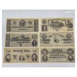 Confederate Currency Reproductions