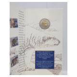 1996 $2 Specimen Strike on Card