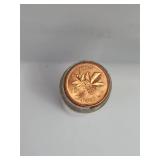 1965 BU Canada Cents Tube of 50