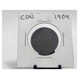 1904 Large Cent Canada