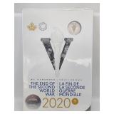1945 2020 WWII End Coin Set Sealed