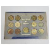 Armories & Flowers Tokens of Canada