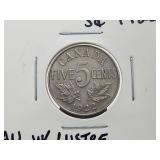 1922 Canada 5 Cents