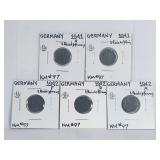 Germany 3rd Reich WW2 Coins