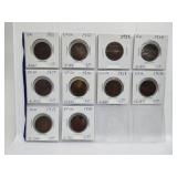 1911 to 1920 Canada Large Cents