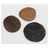 Train Track Pennies Lot of 3