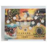 1999 Millennium Canada Coin Set
