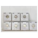 Canada Uncirculated 10 Cents Set